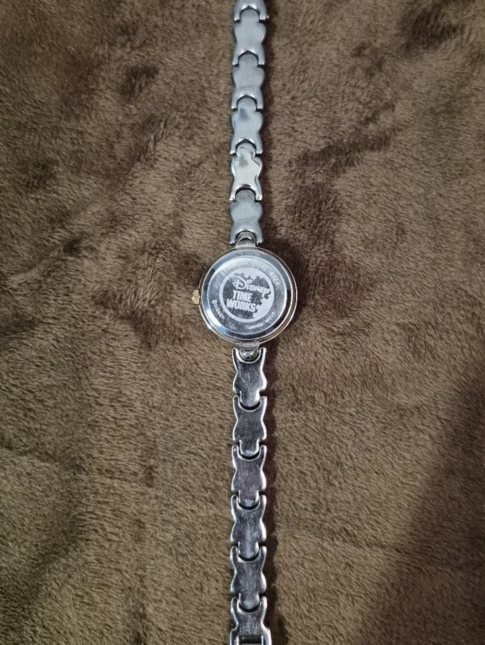 Vintage Disney Two-Tone Gold & Silver Women's Dress Watch